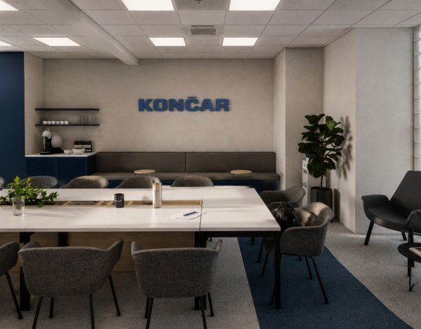 KONČAR – BLAUE SCHICHTEN